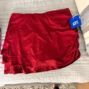 Target JoyLab Red Mini Skirt